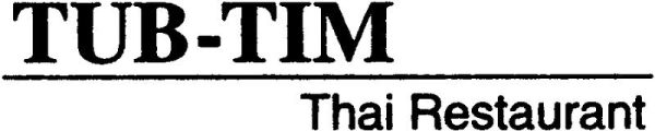 Tub-Tim Thai Restaurant Online now