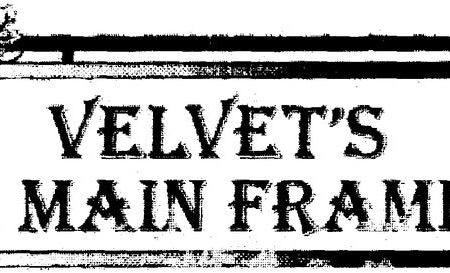 Velvet s W. Main Framing Discount