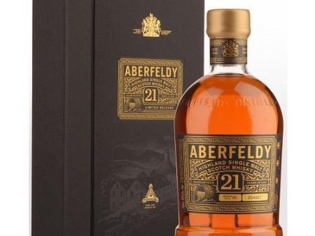 ABERFELDY 21 YR HIGHLAND SINGLE MALT-750ML Hot on Sale